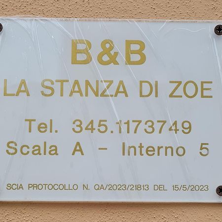 B&B La Stanza Di Zoe Rom Exteriör bild